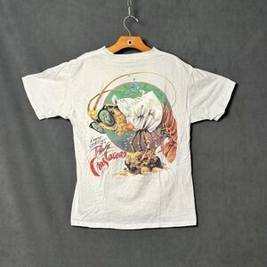Vtg 1989 Jimmy Buffett Caribbean Soul T-Shirt Mens L Single Stitch Made In USA